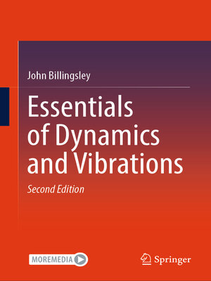 cover image of Essentials of Dynamics and Vibrations